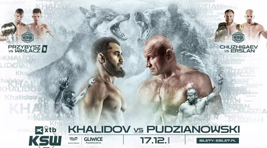 Chalidow vs Pudzianowski już w ten weekend na XTB KSW 77
