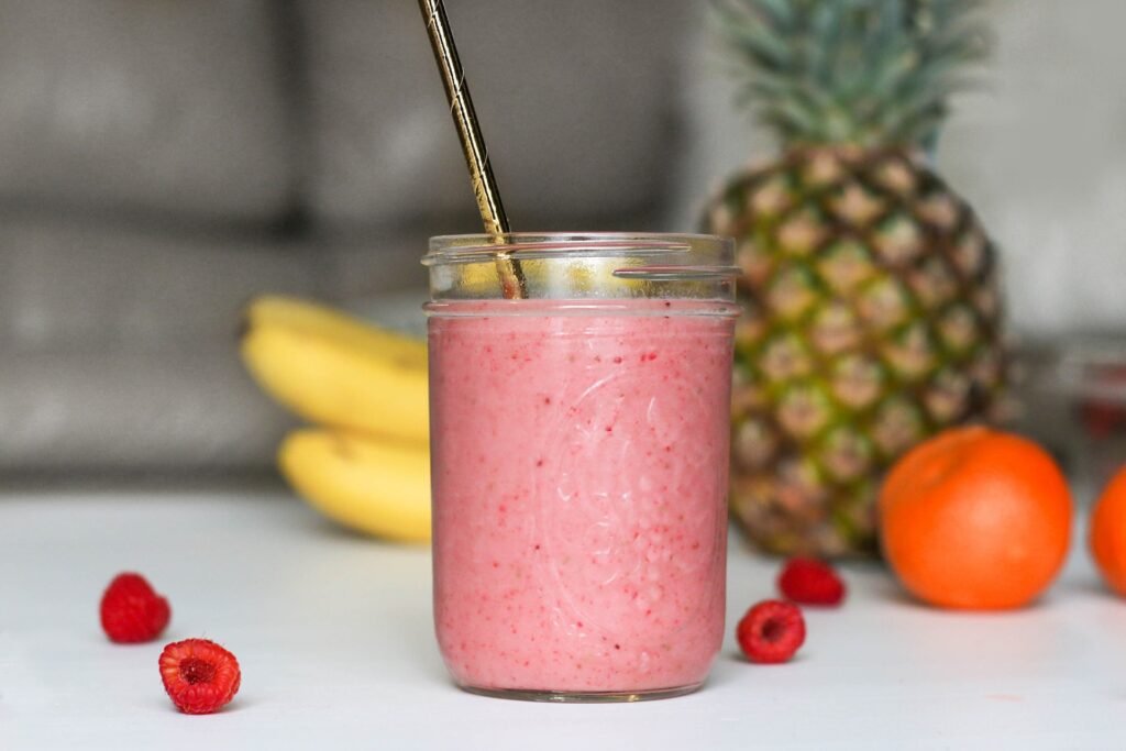 Szybki koktajl proteinowy, szybki przepis na zdrowe smoothie