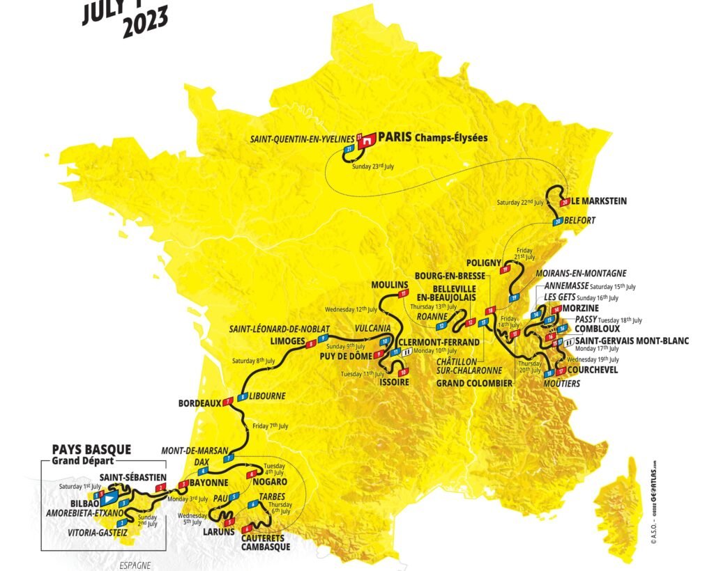 Rozpoczął się Tour de France 2023