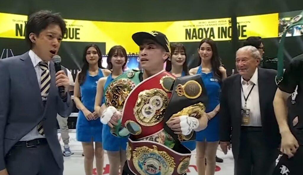 Japoński mistrz boksu wygrywa w spektakularnym stylu