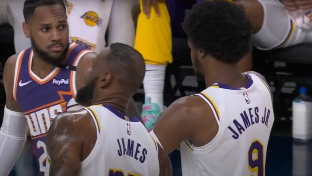 Rodzinny moment w NBA. LeBron i Bronny James tworzą historię na parkiecie