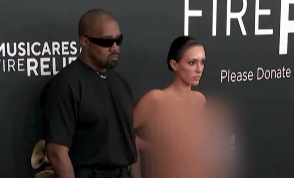 Bianca Censori niemal nago na czerwonym dywanie! Policja interweniuje na Grammy 2025