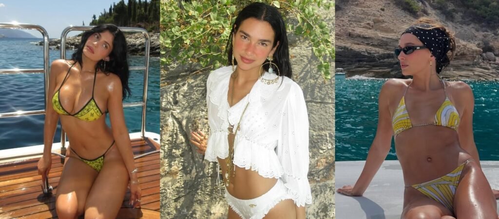 Która królowa bikini podbiła internet tego lata: Kylie Jenner, Dua Lipa czy Hailey Bieber?