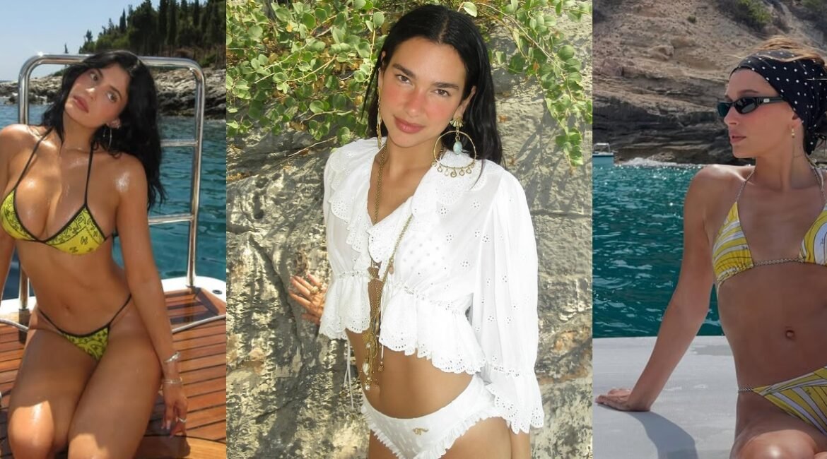 Która królowa bikini podbiła internet tego lata: Kylie Jenner, Dua Lipa czy Hailey Bieber?