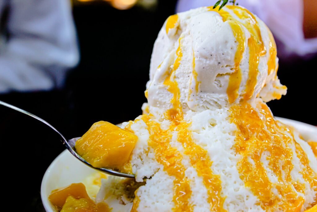 Takich lodów nie kupisz w sklepie. Klasyczna wanilia i tropikalne mango